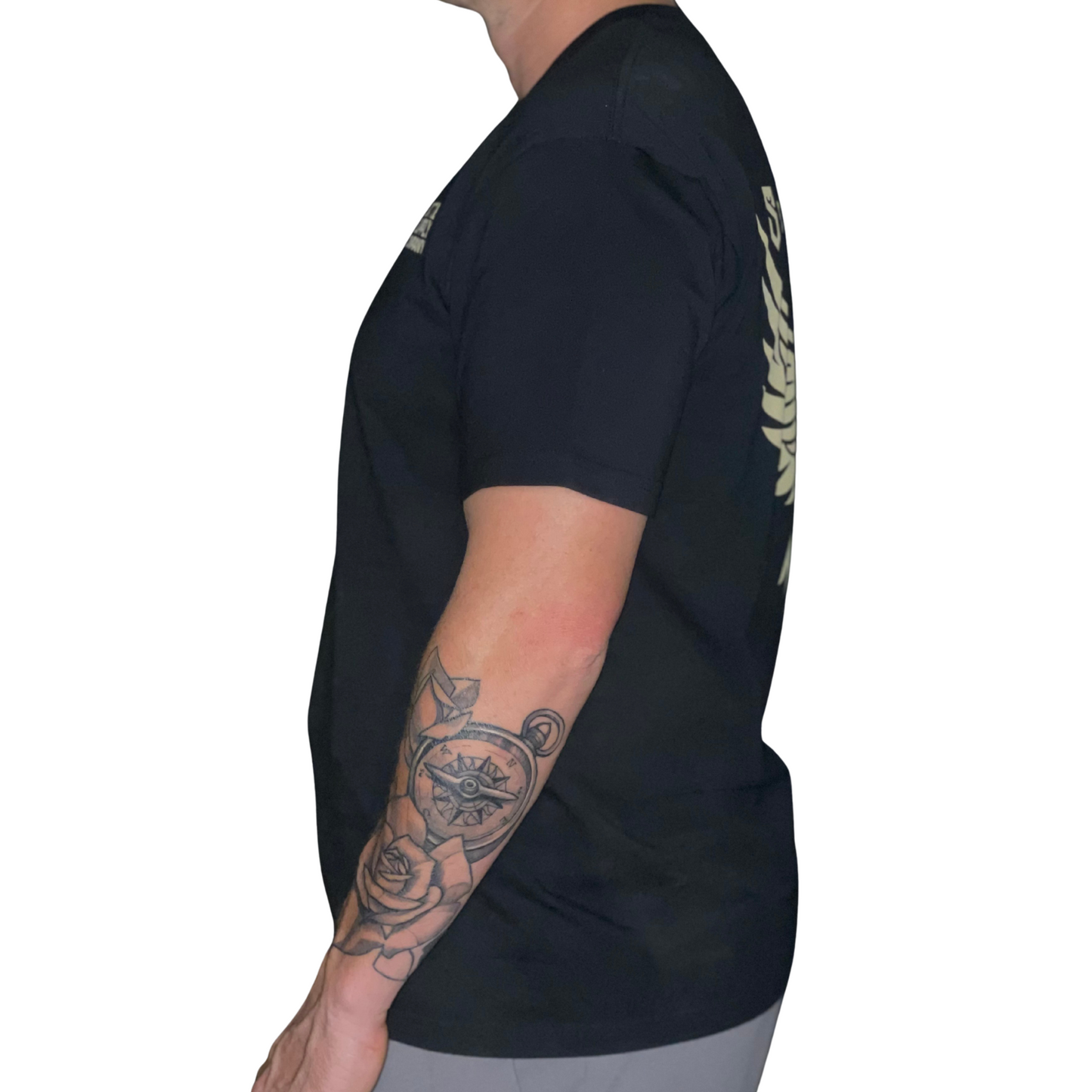 BSC Eagle 1 | Classic Seamless T-Shirt | Black