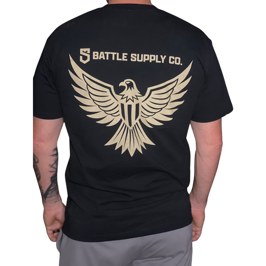 BSC Eagle 1 | Classic Seamless T-Shirt | Black
