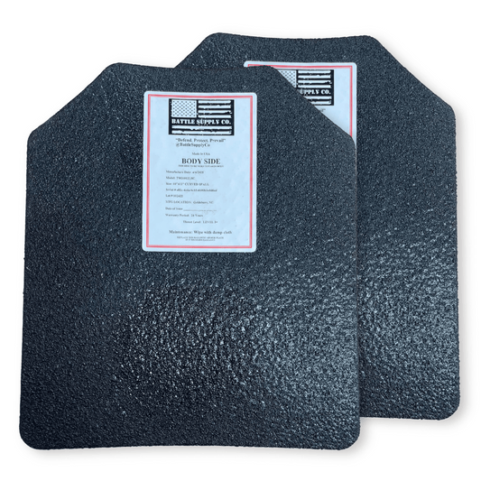 Level 3+ Plates AR500 Steel - Pair