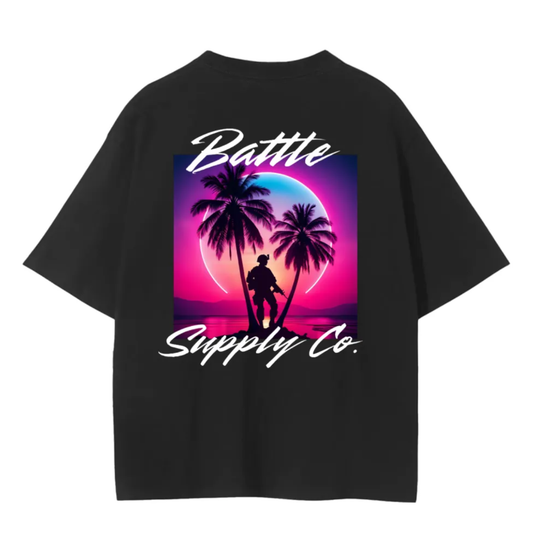 BSC Miami Vice | Classic Seamless T-Shirt | Black